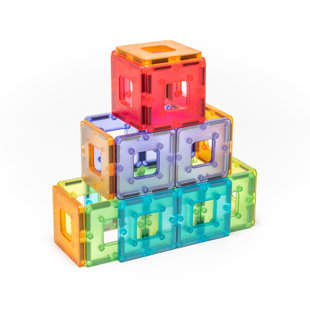 Ensemble de démarrage KinderMag, translucide, 48 pièces