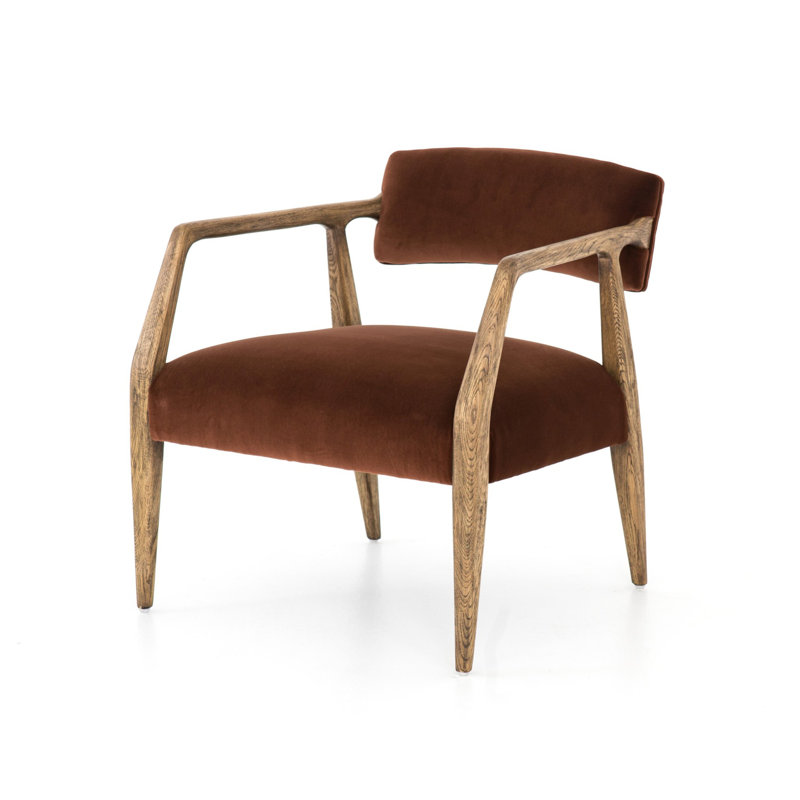 Tyler Armchair, Surrey Auburn Performance Velvet