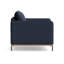 Fauteuil d'appoint en velours azur, vert olive-569987515