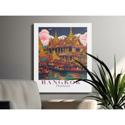 Courson Wrapped Canvas Print Set