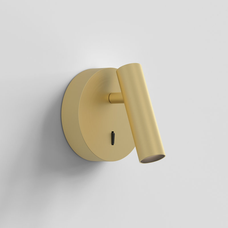 Enna 1 - Light LED Spotlight, Matt Gold