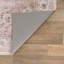 Tapis ivoire rétro à motif antidérapant lavable à la machine Vintage Medallion-103546208-103546215