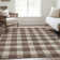 Premium Machine Washable Prisco Brown Rug