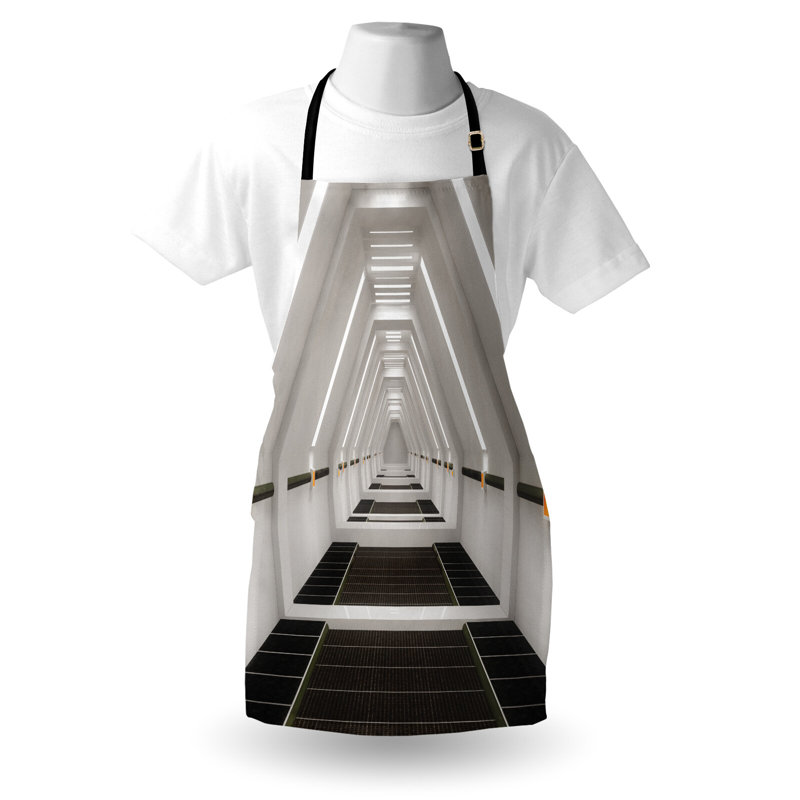 No Pattern Bib Apron
