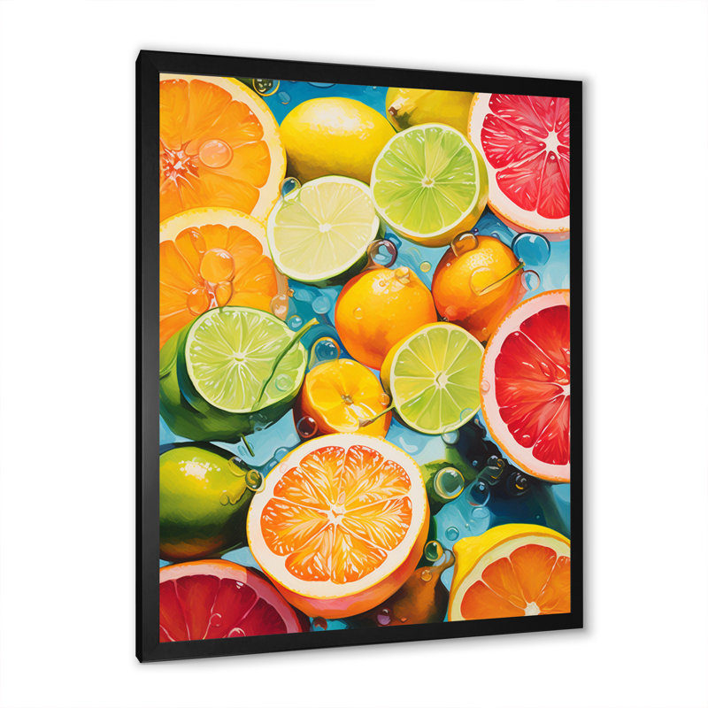 Collage alimentaire Maynse, H 32 po x l 16 po x P 1 po, Cadre photo noir