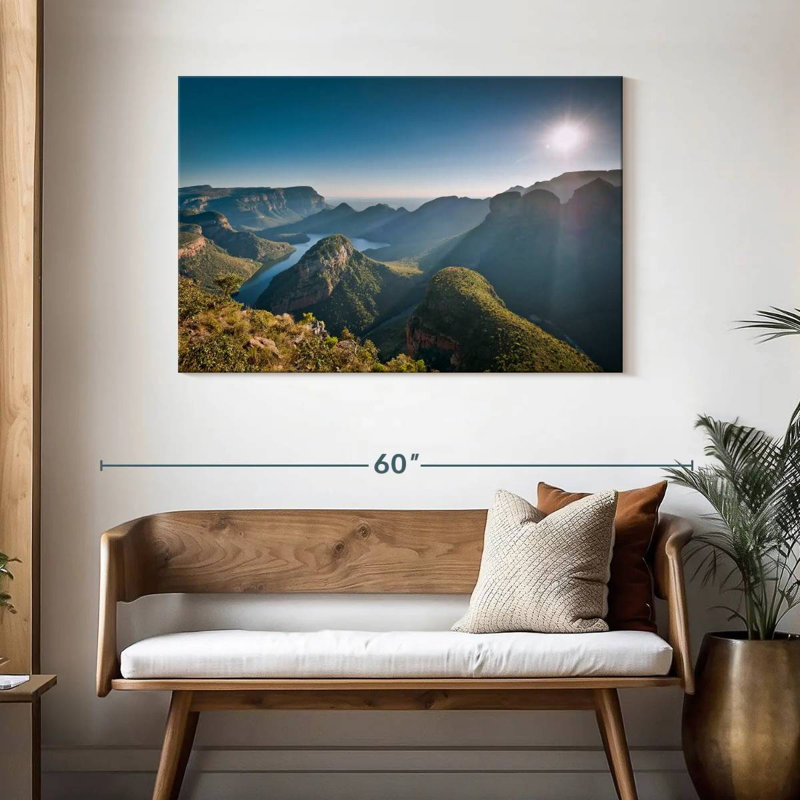 Ravi Blyde River Canyon Sunrise, H 30 po x l 45 po