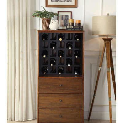 Armoire à vin 3 tiroirs, armoire d'appoint