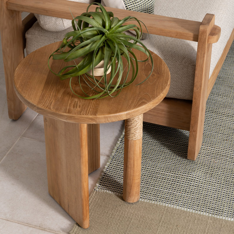 Phaedra Outdoor Side Table Natural