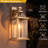 1-Light Brass Outdoor Sconce