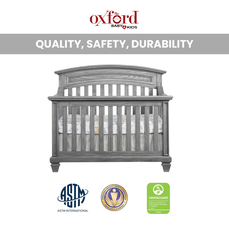 OxfordBaby Richmond in Convertible Crib Reviews Wayfair