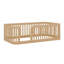 Structure de lit en bois avec clôture-1795933471