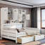 Lit de jour en bois tout-en-un Bellinger avec 2 tiroirs, armoires et tablettes-856040726-856040720