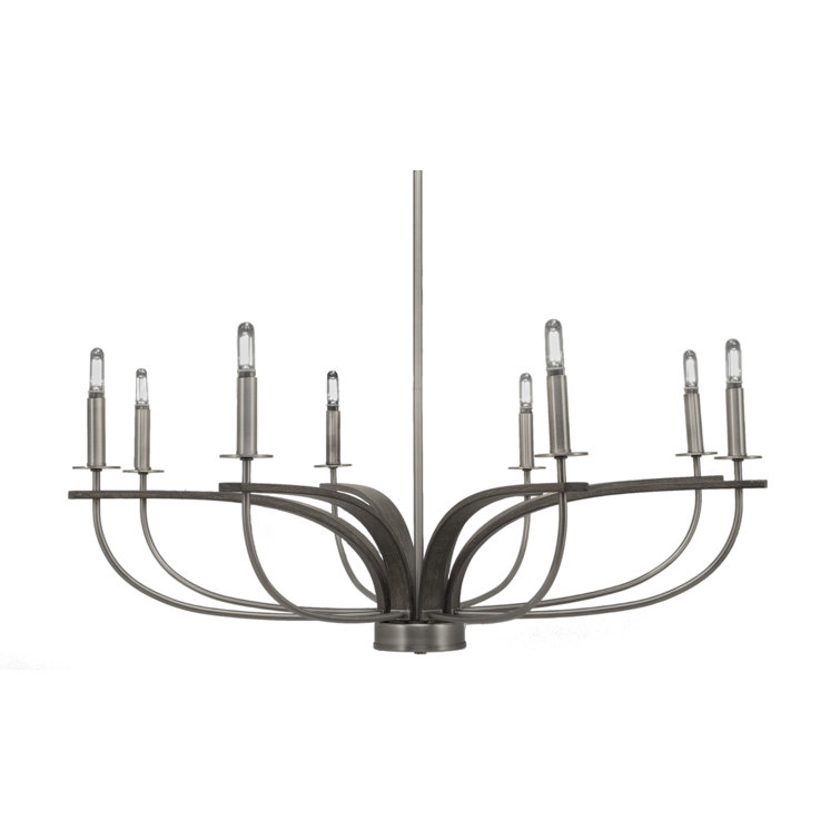 Musawwir 8 Light Uplight Chandelier