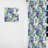 Green Purple Bamboo Serenade Tropical Pattern II - Floral Curtain - Velvet Room Darkening - 1 panel-107598624