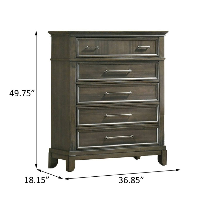 Commode, gris