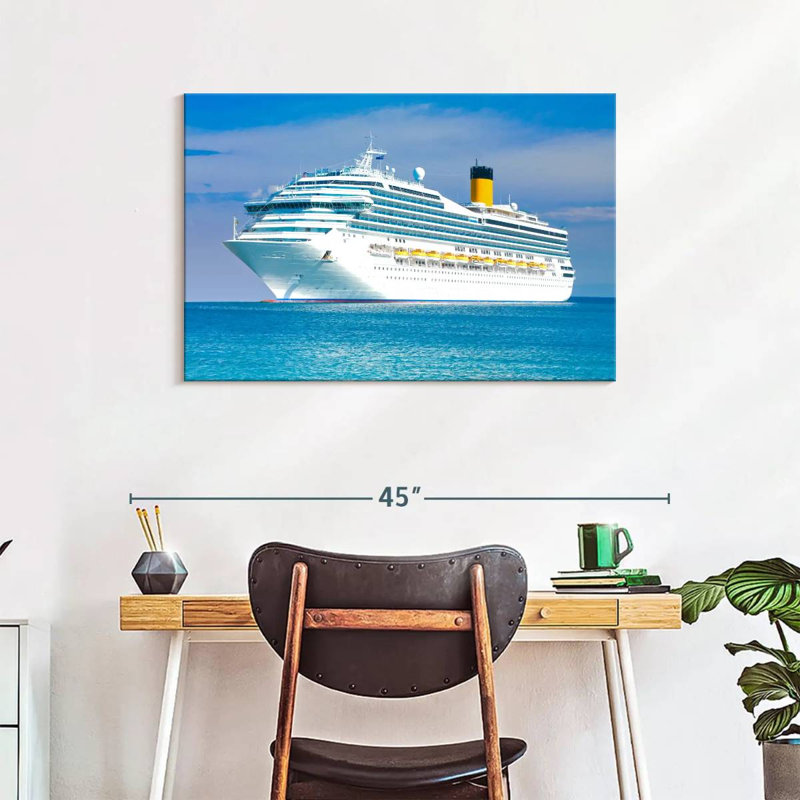 Mehar Large Ship, 24" H x 36" W