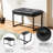 Buren Iron Accent Stool-893533450