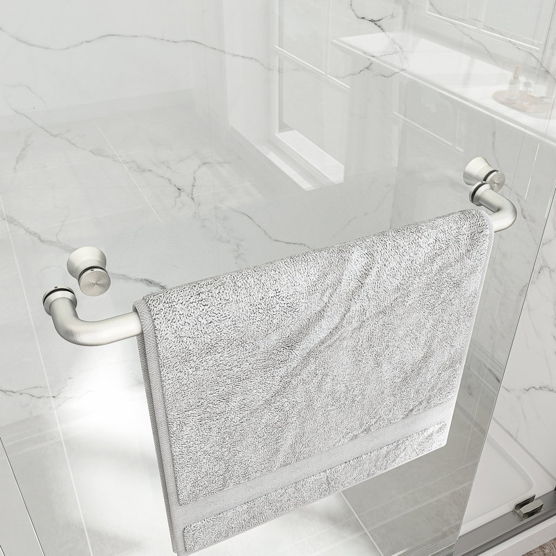 55"-60" W X 72" H Brushed Nickel Reversible Installation Double Bypass Sliding Shower Door,Aluminium Alloy Frame,1/4"(6MM) Tempered Glass With Nano Explosion-Proof Membrance,Easy Installation