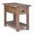 Wyandotte Monroe 14"W Solid Acacia Wood Contemporary Narrow End Table with Drawer and Shelf-1647067988-1647067993