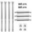Ensemble de 4 brûleurs et tubes croisés Quickflame pour grils Performance et Advantage