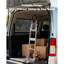 Chariot monte-escalier, capacité 150 kg, 153,5 x 53,5 x 45,5 cm, acier, monobloc, argenté, pliable