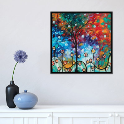 « champ de joie » par megan duncanson, reproduction d’art sur toile tendue encadrée