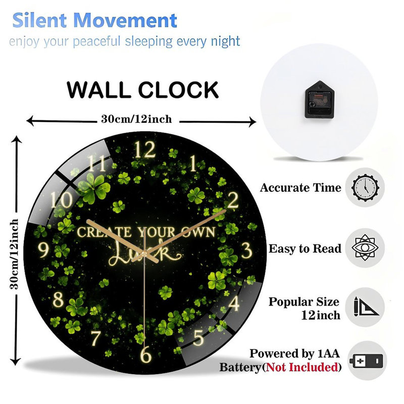 Créez votre propre horloge murale de 12 po
