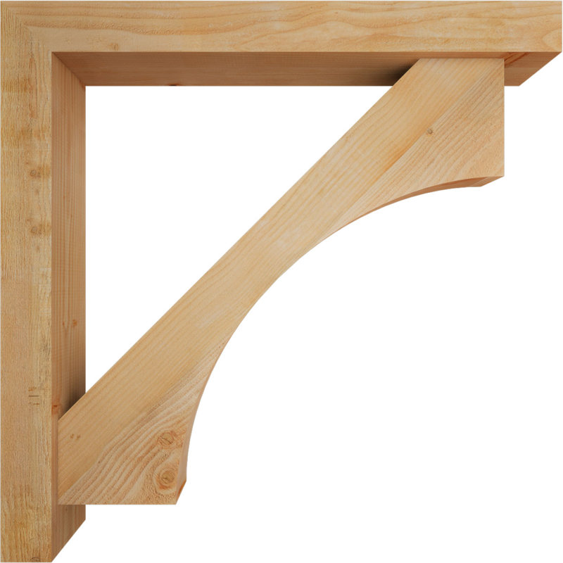 Support Westlake Block avec support décalé, 44 x 44, Sapin Douglas de l 6 po (scié brut)