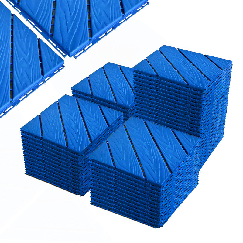 Carreaux en plastique emboîtables