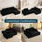 108" Cloud Sectional Couch with L-Shape Chaise Modern Comfy Modular Corduroy Sofa for Living Room, No Assembly Required-1974181336