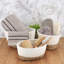 Panier à linge en coton 3 pièces Padang-89934465