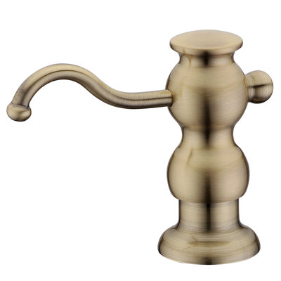 Whitehaus Solid Brass Soap & Lotion Dispenser