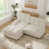 Chenille beige sélectionné