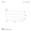 Matilda LED Flush Mounted Sconce