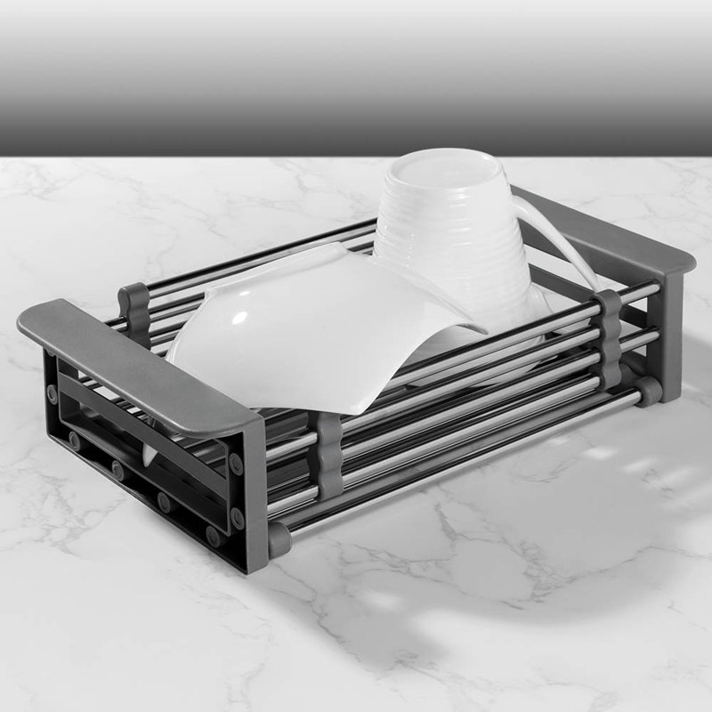 Égouttoir à vaisselle en acier inoxydable