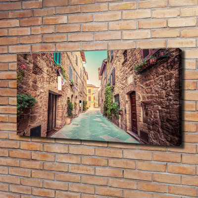 Italian Streets - Wrapped Canvas Print
