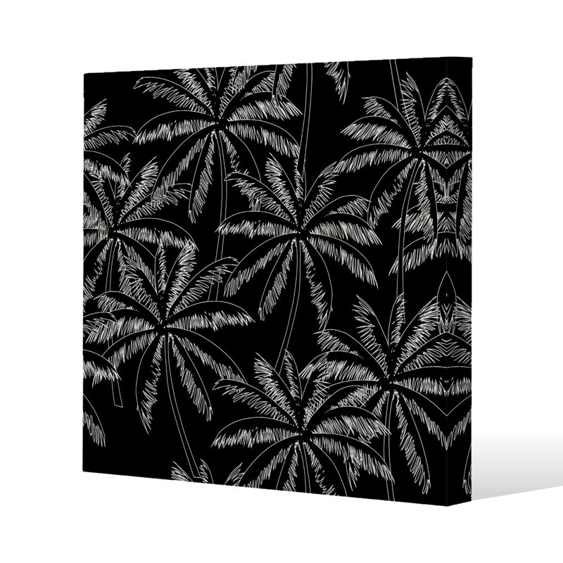 1 Piece Wrapped Canvas Painting, 46cm H x 46cm W x 4cm D