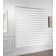 Custom Dual Layer Zebra Roller Blind with High Quality Metalic Pull Cord
