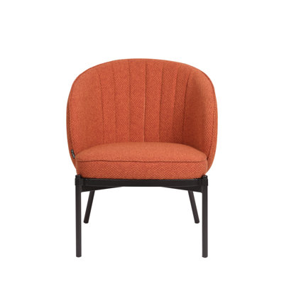 Tatte Faux Leather Slipper Chair