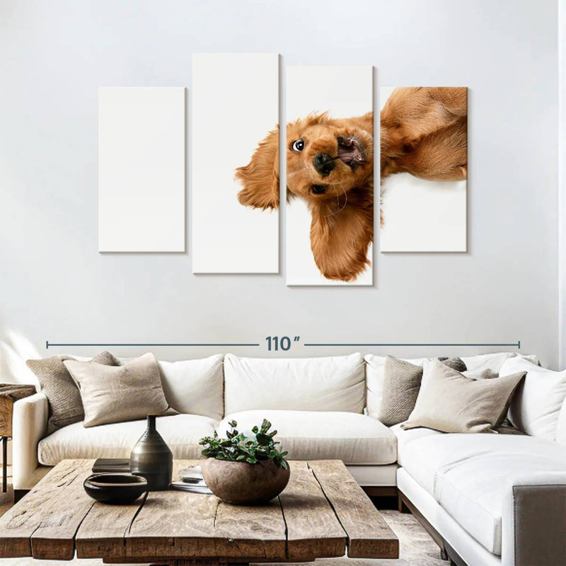 Chiot épagneul Bramer «Happy Cocker», H 54 po x l 84 po
