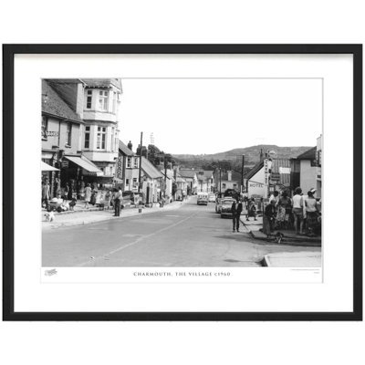 Charmouth, The Village C1960 by Francis Frith - Single Picture Frame Print