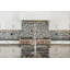 9 in. x 10 in. Fish Scale Marble Tile-79872532