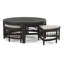 Table basse en rotin avec bancs Raffles-71441855-71441911