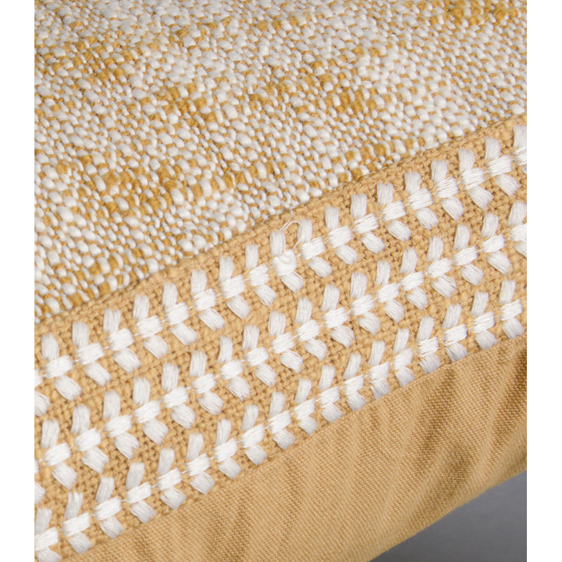 Coussin 100% coton, Doré, Alternative au duvet