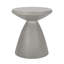 Table d'appoint d'extérieur en béton léger