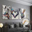 «Abstract Graffiti Love», 3 pièces-480526225