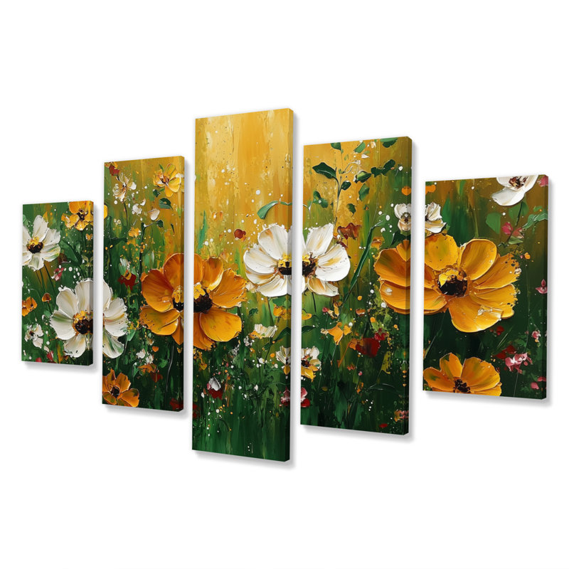 Hoffmann - coquelicots, art mural traditionnel
