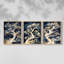 Lanscape Study Series XXXIII -Set de 3 estampes numériques giclées -Prêt à accrocher-107267326-107267324