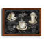 «Coffee Trio», reproduction d'impression sur toile-804998567-804998560