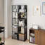 165cm H x 33.5cm W Metal Bookcase